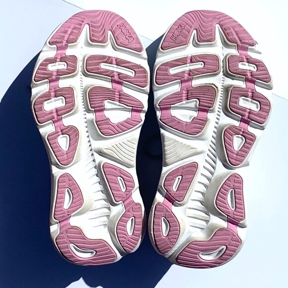 Women’s HOKA Gaviota 5 Running Shoes, Sea Ice/Pink Sz 8.5D Wide - Picture 10 of 10